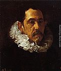 Portrait of a Man with a Goatee by Diego Rodriguez de Silva Velazquez